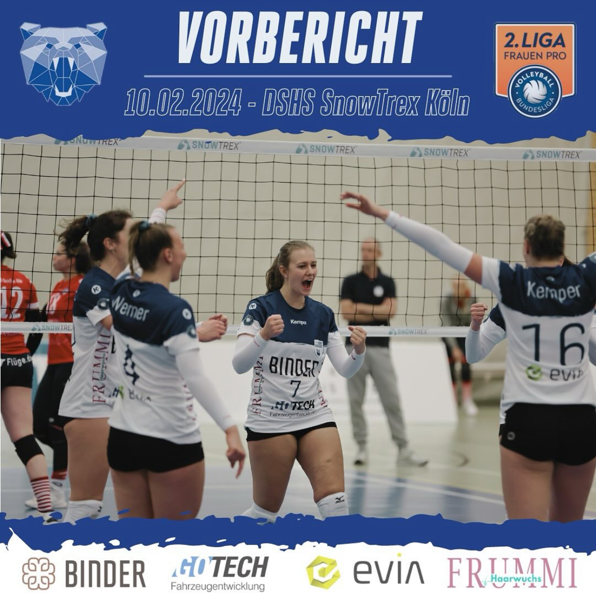 Vorbericht Binder Blaubären TSV Flacht vs. DSHS SnowTrex Köln